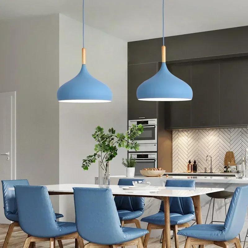 Luminaire Élégant en Aluminium et Bois - IL583729-ILLUMEEN.COM
