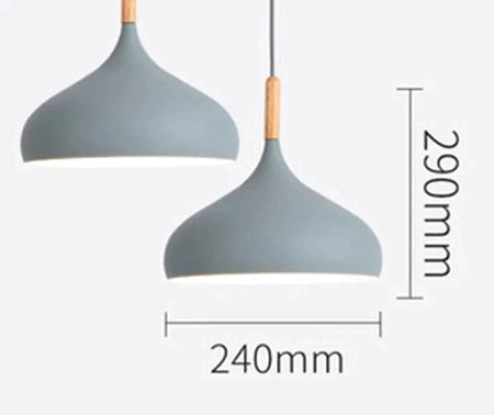Luminaire Élégant en Aluminium et Bois - IL583729-ILLUMEEN.COM