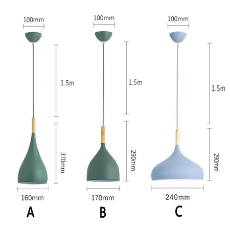 Luminaire Élégant en Aluminium et Bois - IL583729-ILLUMEEN.COM