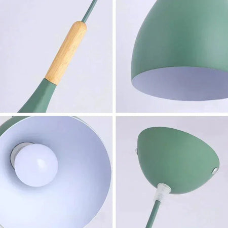 Luminaire Élégant en Aluminium et Bois - IL583729-ILLUMEEN.COM