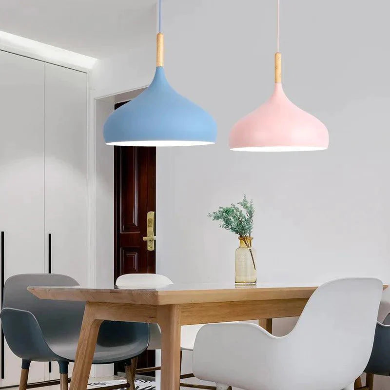 Luminaire Élégant en Aluminium et Bois - IL583729-ILLUMEEN.COM
