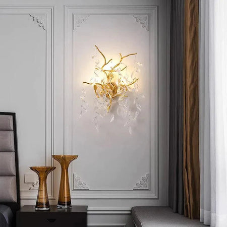Luminaire Élégant en Aluminium et Cristal IL582947-ILLUMEEN.COM