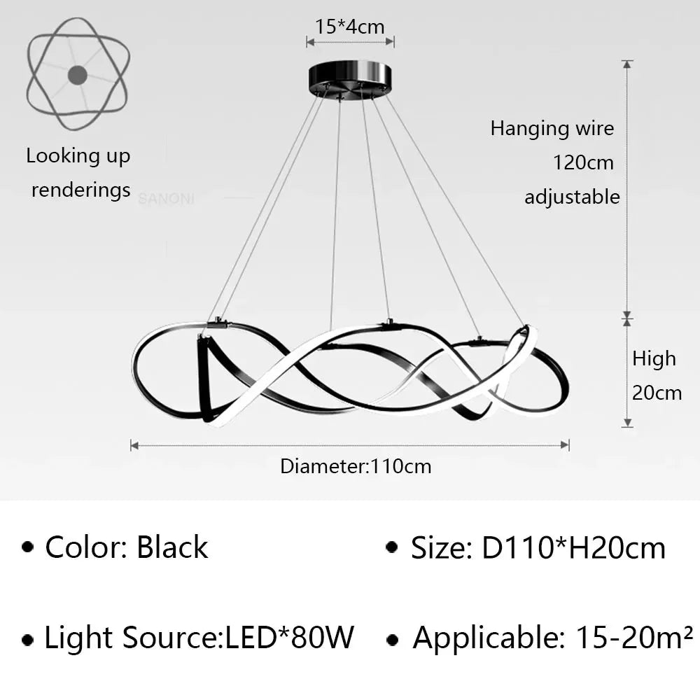Luminaire Élégant en Aluminium Personnalisable IL582974-ILLUMEEN.COM