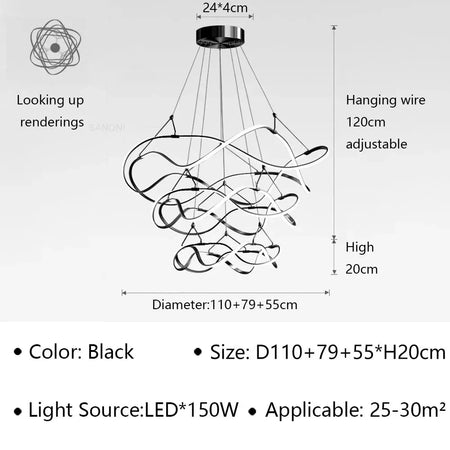 Luminaire Élégant en Aluminium Personnalisable IL582974-ILLUMEEN.COM