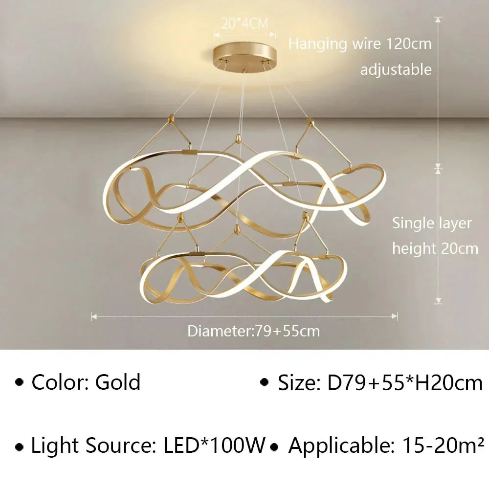 Luminaire Élégant en Aluminium Personnalisable IL582974-ILLUMEEN.COM