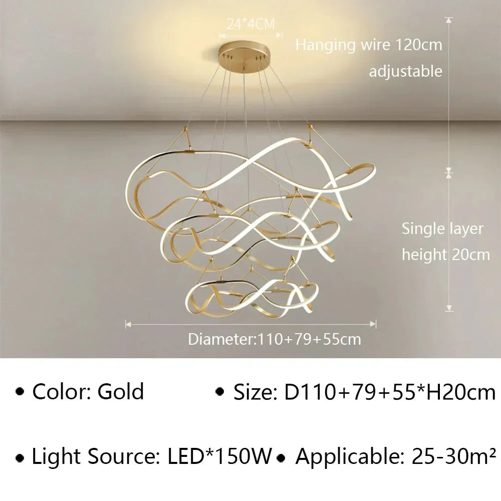 Luminaire Élégant en Aluminium Personnalisable IL582974-ILLUMEEN.COM