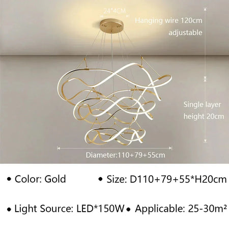 Luminaire Élégant en Aluminium Personnalisable IL582974-ILLUMEEN.COM
