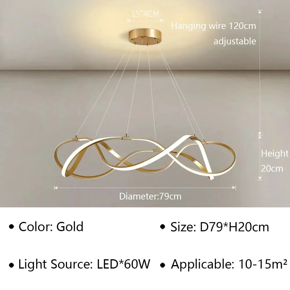 Luminaire Élégant en Aluminium Personnalisable IL582974-ILLUMEEN.COM