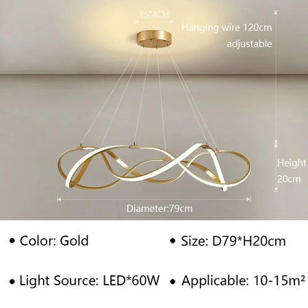 Luminaire Élégant en Aluminium Personnalisable IL582974-ILLUMEEN.COM