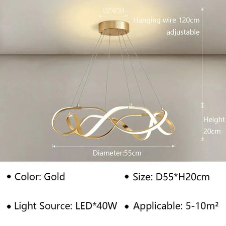 Luminaire Élégant en Aluminium Personnalisable IL582974-ILLUMEEN.COM