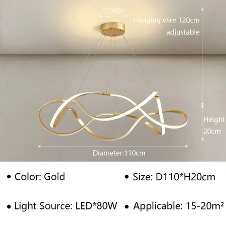Luminaire Élégant en Aluminium Personnalisable IL582974-ILLUMEEN.COM