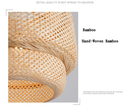Luminaire Élégant en Bambou Rotin Winda IL582740-ILLUMEEN.COM