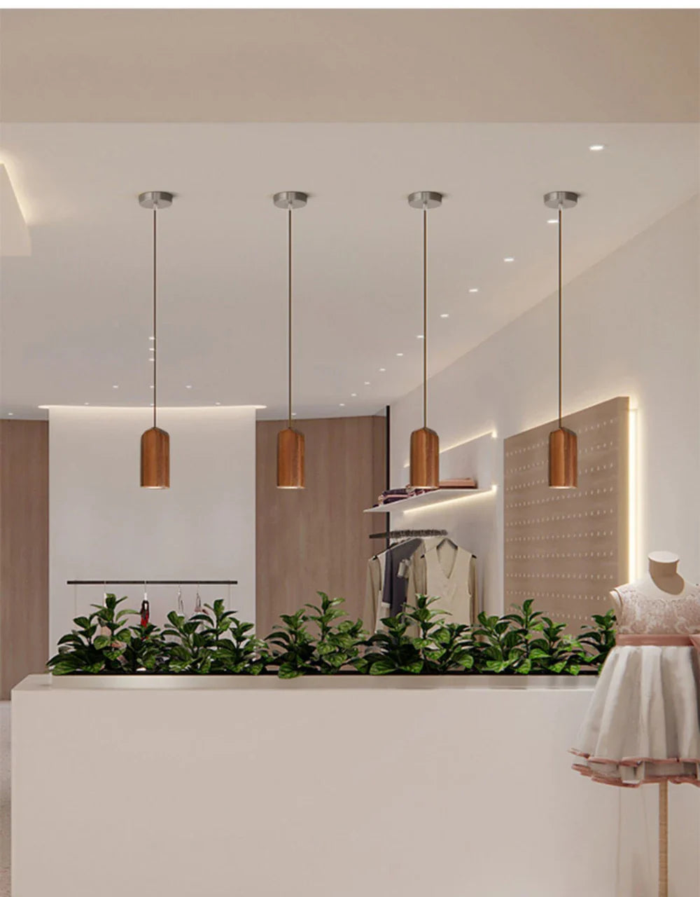 Luminaire Élégant en Bois au Design Moderne IL728493-ILLUMEEN.COM