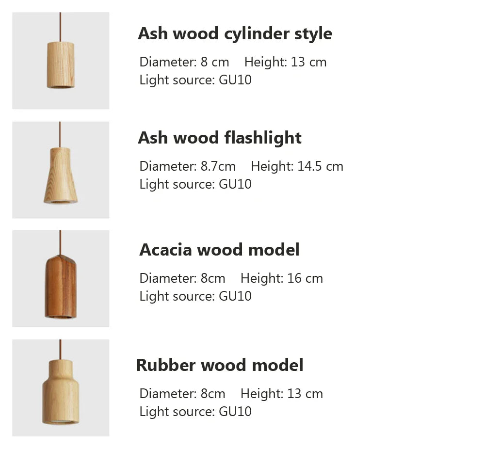 Luminaire Élégant en Bois au Design Moderne IL728493-ILLUMEEN.COM
