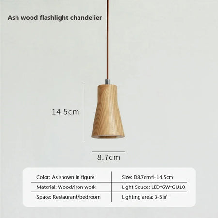 Luminaire Élégant en Bois au Design Moderne IL728493-ILLUMEEN.COM