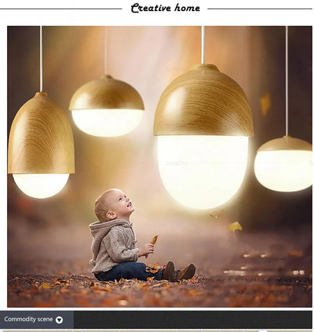 Luminaire Élégant en Bois de DAMIASMILA IL237864-ILLUMEEN.COM