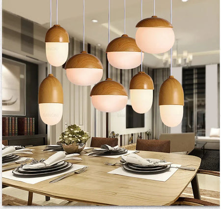 Luminaire Élégant en Bois de DAMIASMILA IL237864-ILLUMEEN.COM