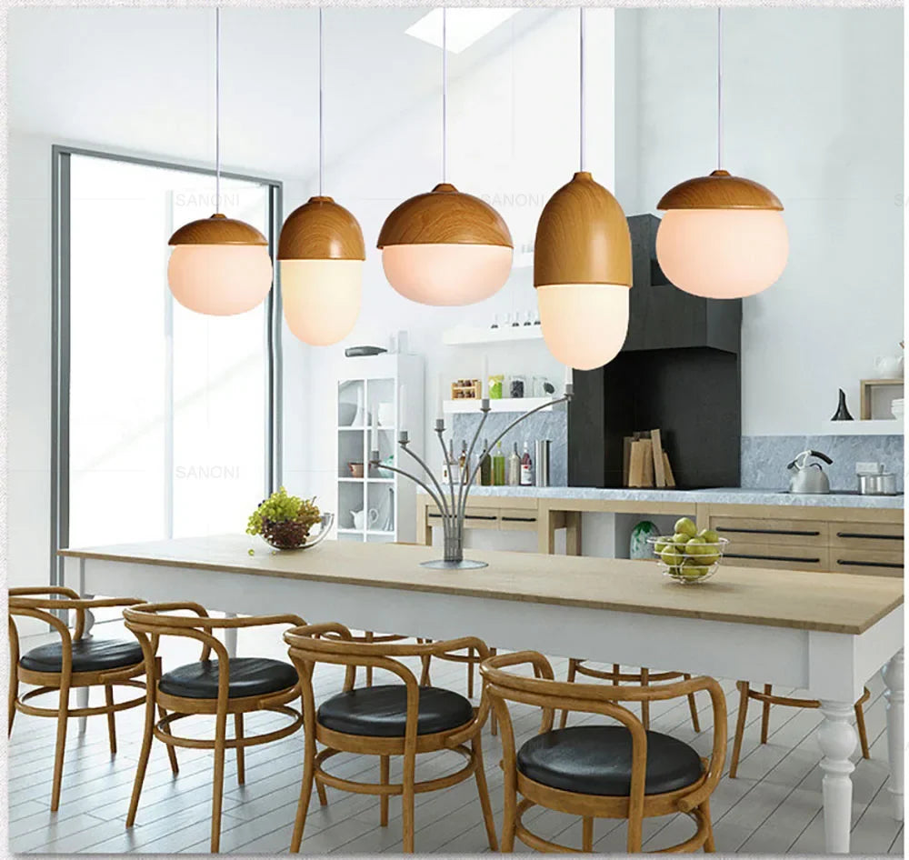 Luminaire Élégant en Bois de DAMIASMILA IL237864-ILLUMEEN.COM