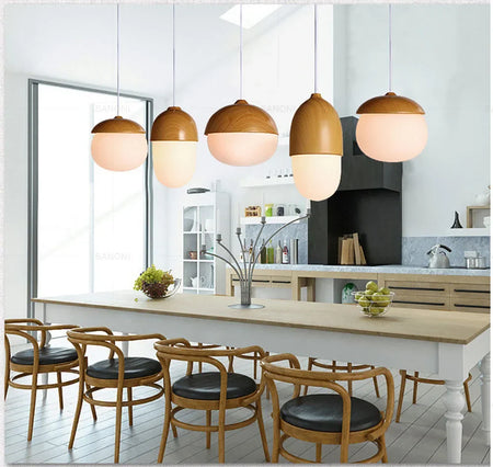 Luminaire Élégant en Bois de DAMIASMILA IL237864-ILLUMEEN.COM