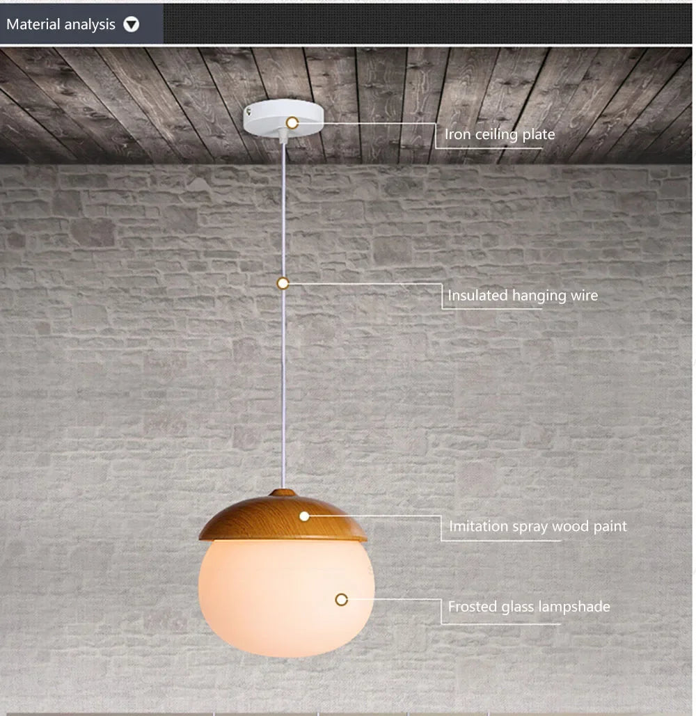 Luminaire Élégant en Bois de DAMIASMILA IL237864-ILLUMEEN.COM
