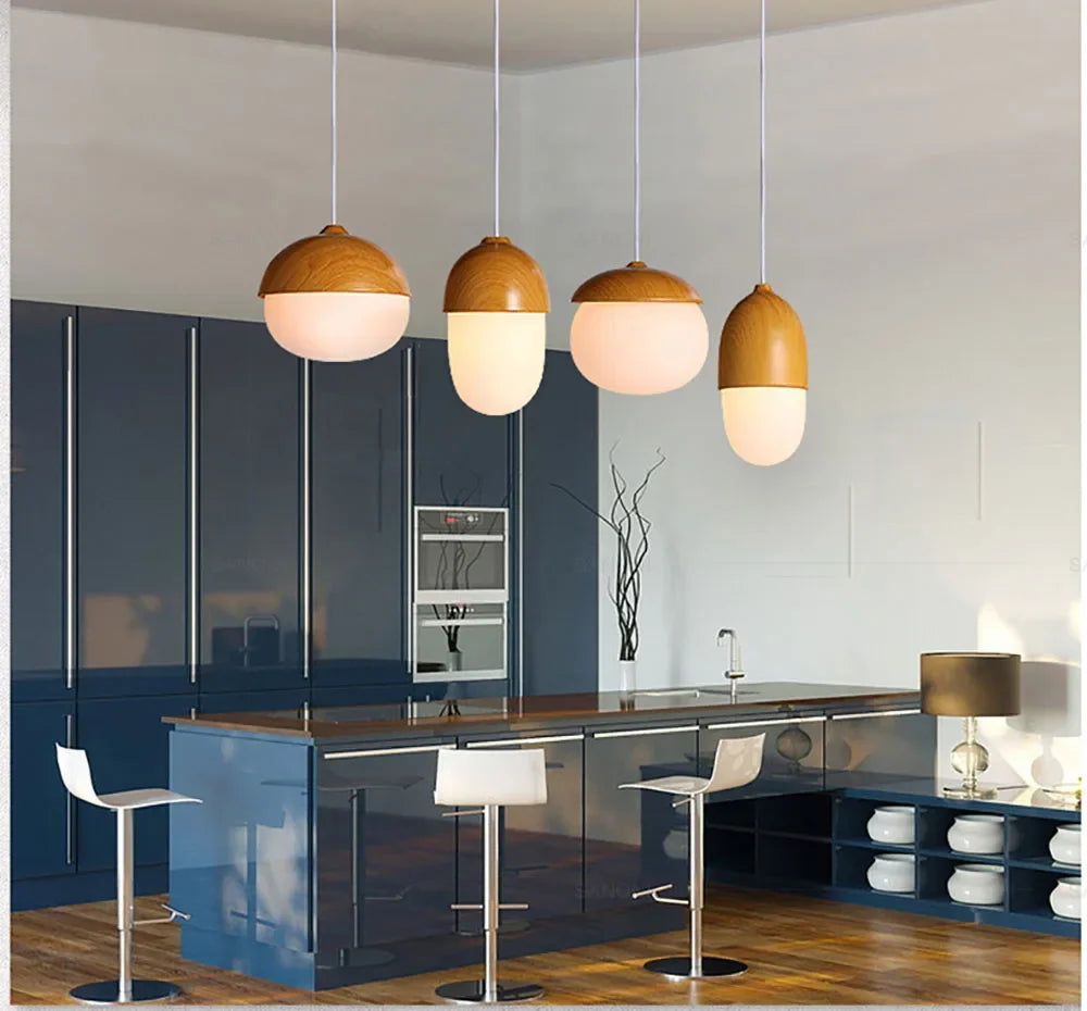 Luminaire Élégant en Bois de DAMIASMILA IL237864-ILLUMEEN.COM