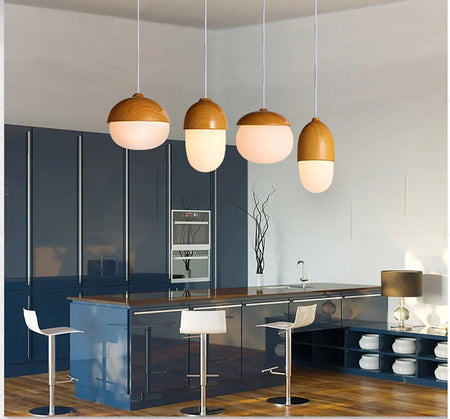 Luminaire Élégant en Bois de DAMIASMILA IL237864-ILLUMEEN.COM