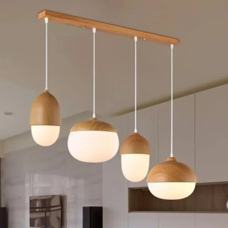 Luminaire Élégant en Bois de DAMIASMILA IL237864-ILLUMEEN.COM