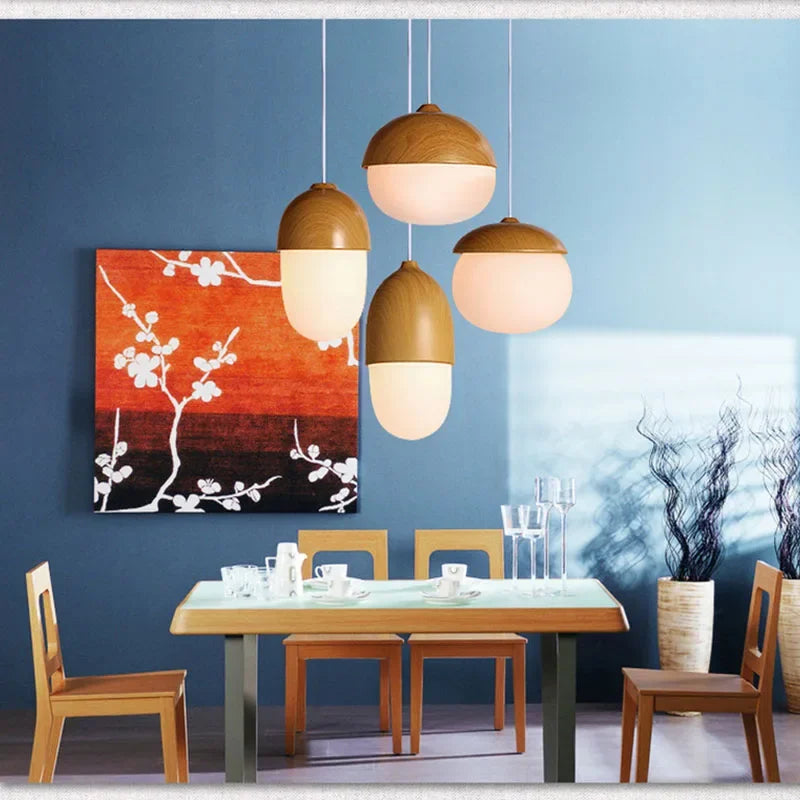 Luminaire Élégant en Bois de DAMIASMILA IL237864-ILLUMEEN.COM