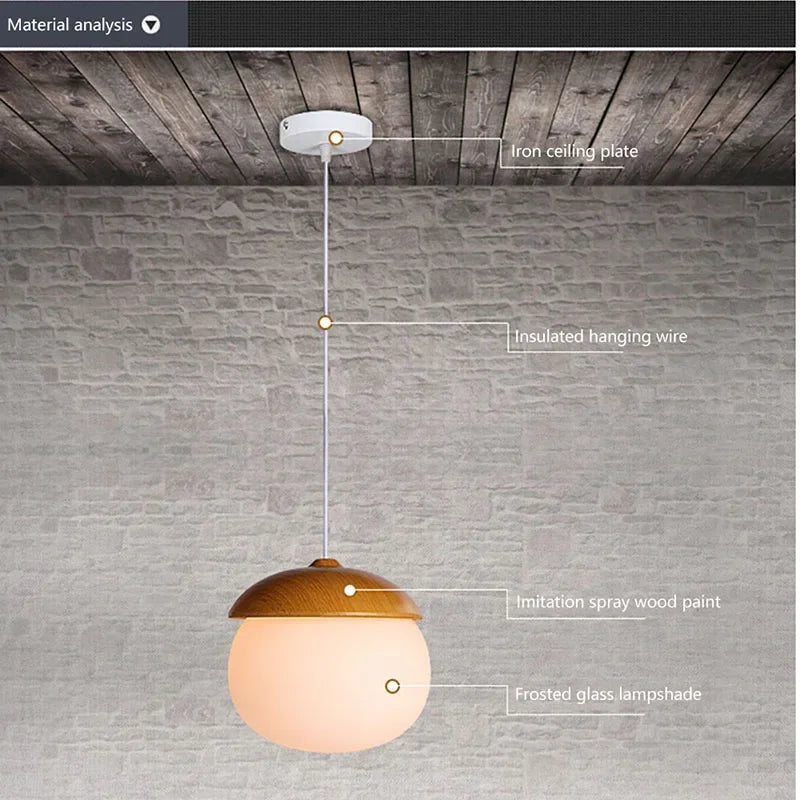 Luminaire Élégant en Bois de DAMIASMILA IL237864-ILLUMEEN.COM