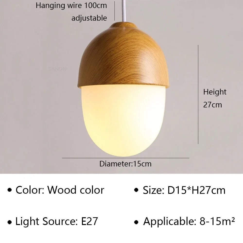 Luminaire Élégant en Bois de DAMIASMILA IL237864-ILLUMEEN.COM