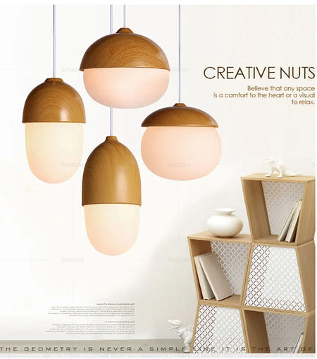 Luminaire Élégant en Bois de DAMIASMILA IL237864-ILLUMEEN.COM