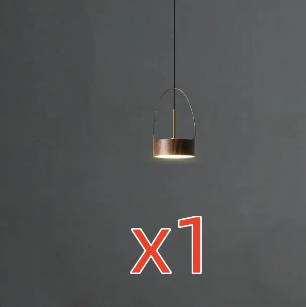 Luminaire Élégant en Bois de Noyer Design Nordique IL527384-ILLUMEEN.COM