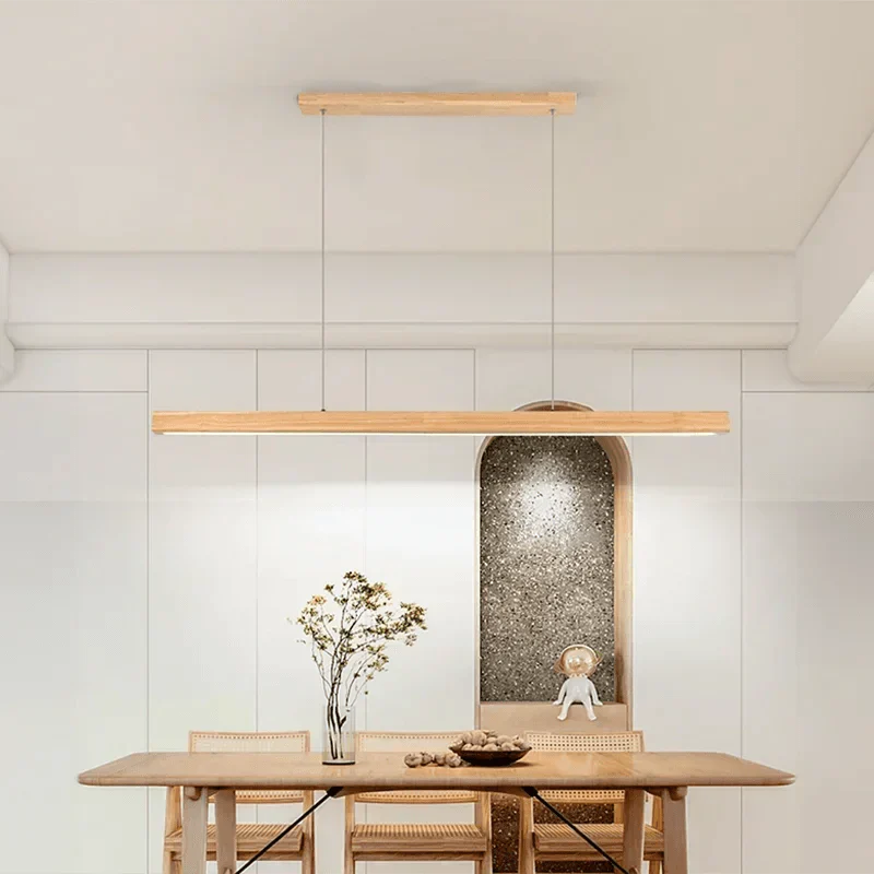 Luminaire Élégant en Bois Épuré IL297364-ILLUMEEN.COM