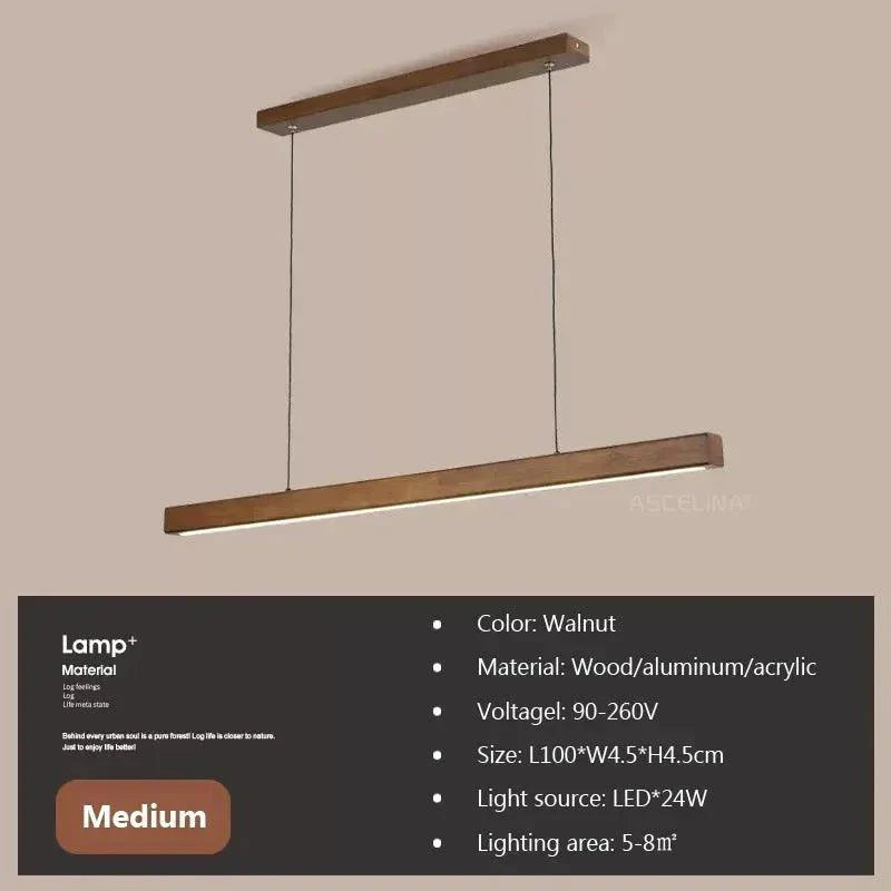 Luminaire Élégant en Bois Épuré IL297364-ILLUMEEN.COM