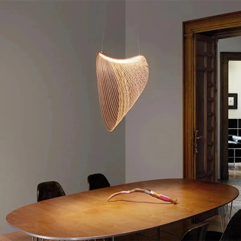 Luminaire Élégant en Bois LED Personnalisable IL385720-ILLUMEEN.COM