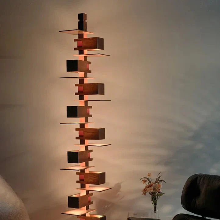 Luminaire Élégant en Bois Massif IL739124-ILLUMEEN.COM