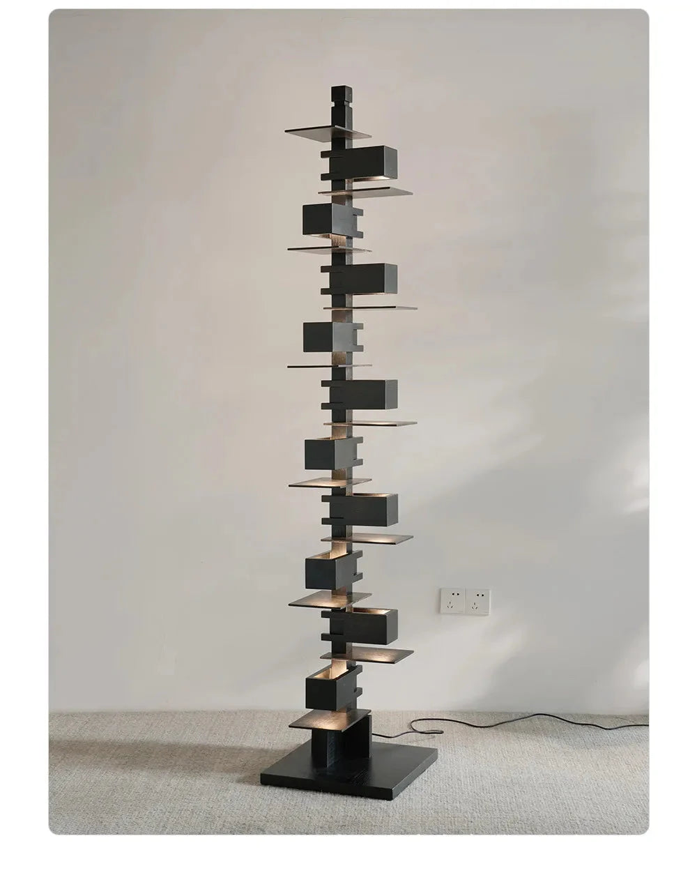 Luminaire Élégant en Bois Massif IL739124-ILLUMEEN.COM