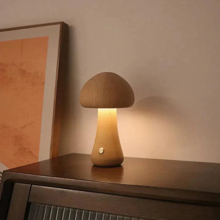 Luminaire Élégant en Bois Tactile Apaisant IL734582-ILLUMEEN.COM