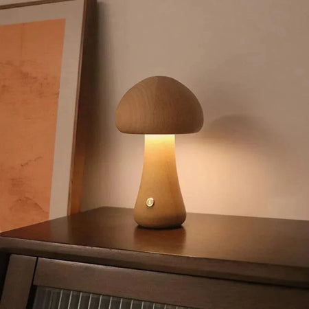 Luminaire Élégant en Bois Tactile Apaisant IL734582-ILLUMEEN.COM