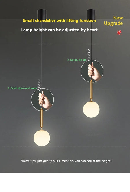 Luminaire Élégant en Boule Dorée - IL198374-ILLUMEEN.COM