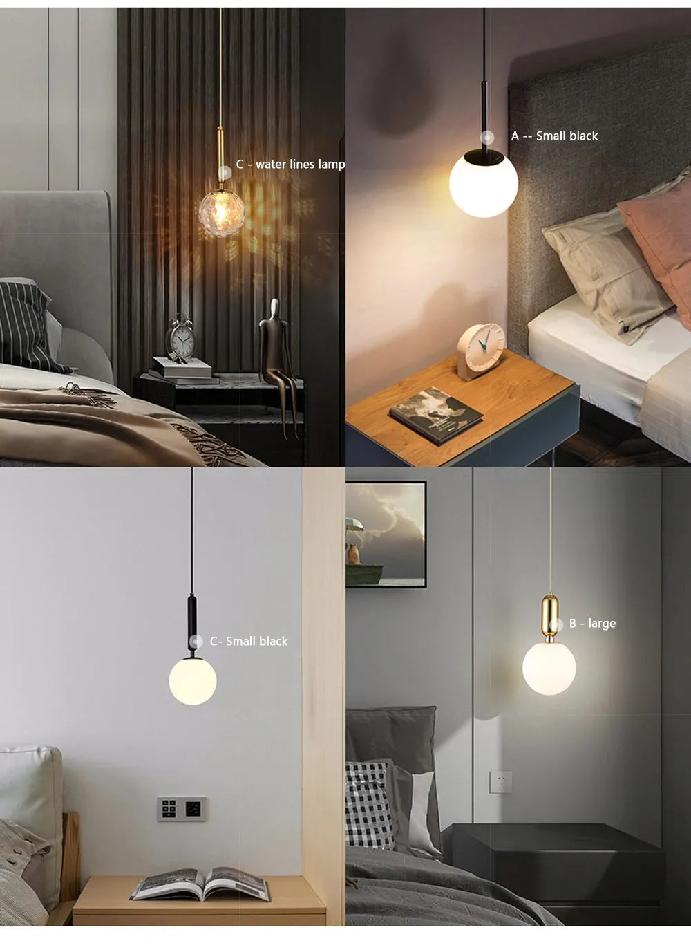 Luminaire Élégant en Boule Dorée - IL198374-ILLUMEEN.COM