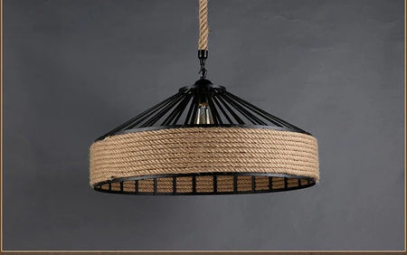 Luminaire Élégant en Chanvre Rétro IL487352-ILLUMEEN.COM