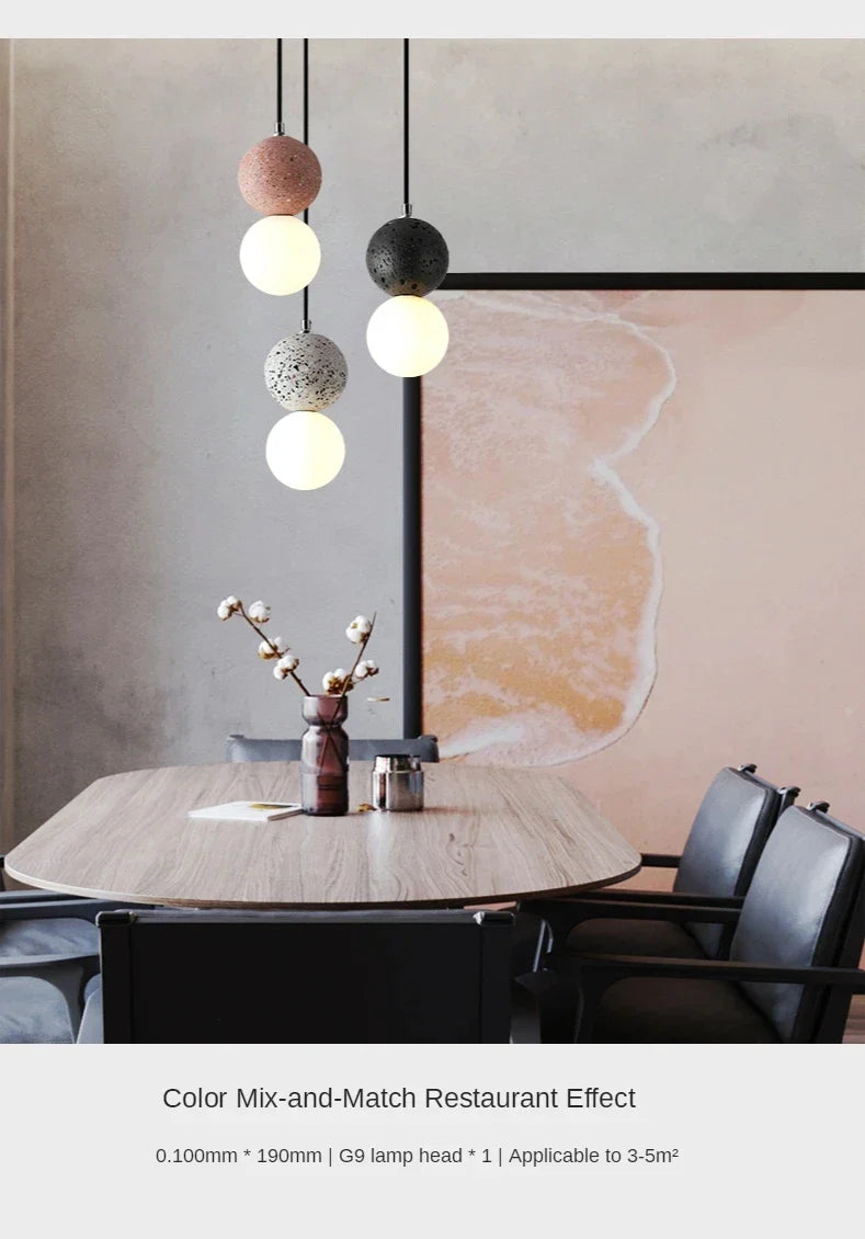 Luminaire Élégant en Ciment - Chic et Moderne IL527480-ILLUMEEN.COM