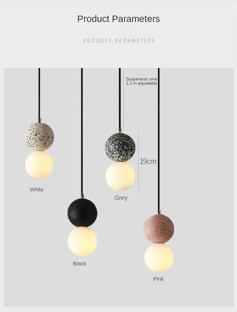 Luminaire Élégant en Ciment - Chic et Moderne IL527480-ILLUMEEN.COM