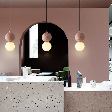 Luminaire Élégant en Ciment - Chic et Moderne IL527480-ILLUMEEN.COM
