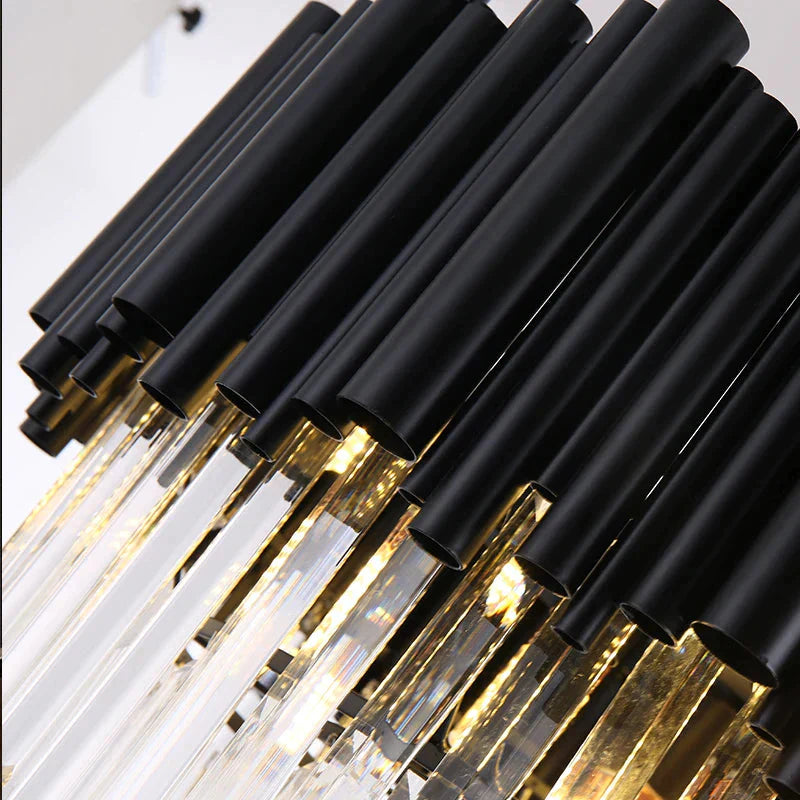 Luminaire Élégant en Cristal avec Finitions Dorées IL482017-ILLUMEEN.COM