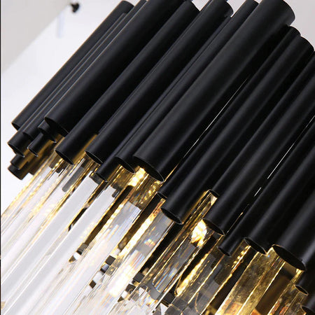 Luminaire Élégant en Cristal avec Finitions Dorées IL482017-ILLUMEEN.COM