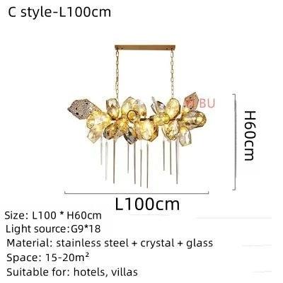 Luminaire Élégant en Cristal - Design Luxe IL582347-ILLUMEEN.COM