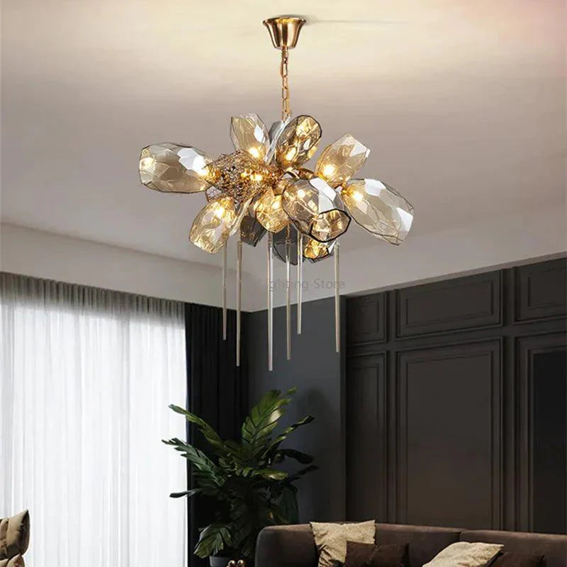 Luminaire Élégant en Cristal - Design Luxe IL582347-ILLUMEEN.COM
