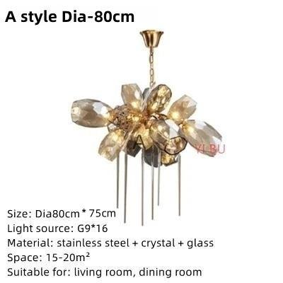 Luminaire Élégant en Cristal - Design Luxe IL582347-ILLUMEEN.COM